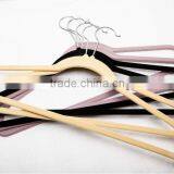 Plastic Velvet Hanger Clothes Hanger ASDF01
