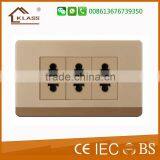 New Product Excellent Quality African Type Wall Socket With Fast Delivery thumbnail-3