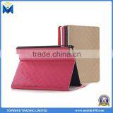 New Arrival Argyle Smart Book Style Wallet Leather Case for IPad Air 2
