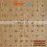 Wooden Acoustic Perforated Gypsum Ceiling Tile Made in China Good Quality Soundproof thumbnail-3