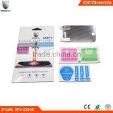 Professional Manufacture 0.3 mm Amazing Anti-Shock Soft Nanometer Screen Protector Film For IPhone 6/6P thumbnail-5