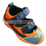 2016fashion orange child shoes cheap wholesale shoes in china