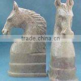 Stone Horse Sculptures, Stone Animal Figures Home Decoration thumbnail-1