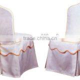 Cheap Wholesale Banquet Chair Cover Wedding Lace Chair Hood In White Color thumbnail-5