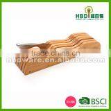 Kitchen Bamboo Knife Block , Knife Holder , Drawer Bamboo Knife Block thumbnail-3