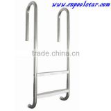 Commercial Stainless Steel Pool Ladder with Plastic Stairs & Safety Handrail P1843 3 steps safety stainless steel pool ladder