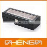 Best Sell Factory Custom Made Brown Leather Watch Storage Boxes With Pen (ZDS-F297) thumbnail-5