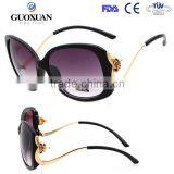 Best seller popular fox gold on hinge latest fashion women authentice sunglasses