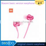 Original Xiaomi Piston 3 Basic Edition Earphone Headset Colorful with Mic Remote In-ear for Xiaomi Mobile Phone Computer PC