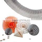 Tissue Paper Hanging Decorations Decadent Bisque Honeycomb Party Decor Kit