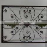 Handicrafts Home Wall Decor Fleur de Lis Panel Fence Iron Window Grill,iron Window Design,wrought Iron Window Grill Design thumbnail-1
