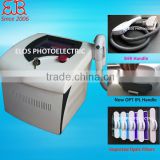 Europe Hottest SHR IPL Hair Removal, Portable SHR + IPL with two handles