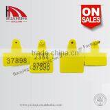 Yellow Ear Tag78*56 mm TPU Material Ear Tag thumbnail-2