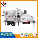 The great capacity mobile concrete mixer manufacturers with the best price