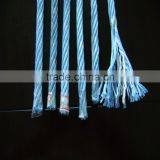 galvanized steel wire ropes for fishing