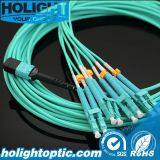 MPO to LC Om3 Trunk Fiber Optic Cable thumbnail-2