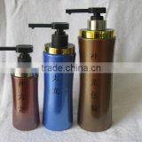Plastic Shampoo Bottle With Gold Ferrule thumbnail-1