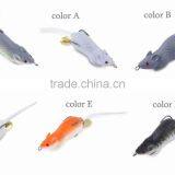 1pc 6 Colors Soft Mice Lure Fishing Tackle Bait Artificial Bait Mice Lure Fishing Bait For Ocean Fishing thumbnail-6