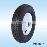 16"x4.00-8 Pneumatic Wheel for Hand Truck, Tool Cart-PR1616 thumbnail-1