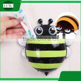 Sucker Toothbrush Holder Bee Shape Plastic Toothbrush Holder Bee Wall Mount Strong Chuck Plastic Little Bee With Suction Cup thumbnail-2