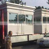 High Quality Security Guard Booth/ Sentry Box/ Shop Kiosk for Sale thumbnail-6