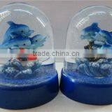 Large Funny Dolphin Snow Globe thumbnail-1