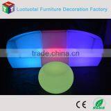 LED Glowing PE LED Sofa/plastic LED Light up Chair With Remote Control 16 Mix Changeable Colors thumbnail-3