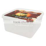 2L Ice Cream Tubs With Lids, PP Plastic Food Type and Ice Cream Use IML Plastic Container thumbnail-5