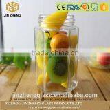 Empty Glass Jam Jar With Metal Lid 380ml thumbnail-1