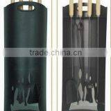 Household Ornamental Cast Iron Fireplace Tools With Wooden Handle thumbnail-1