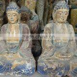 Wood Carved Sculpture With Antique Finish thumbnail-5