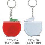 Promotional Apple Shape Mini Tape Measure Keychain thumbnail-1