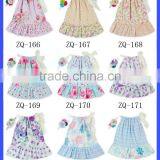 Cute Baby Girls 18 Inch Doll Clothes Summer Floral Cotton Candy Dress for Dolls thumbnail-6