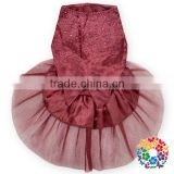 Wholesale High Quality Lovely Pet Dog Tutu Dress Cherry Chiffon Pet Dog Clothes