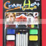 Certificate Approved Fans Safe Multi-color Round Face Paint With Brush, Customized Football Fans Safety Face Paint With Brush thumbnail-3