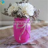 Blue Heritage Mason Jars Perfectly Plain Glass Mason Jar