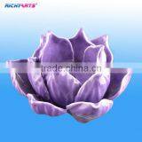 Ceramic Tealight Candle Holder Flower Shaped thumbnail-1