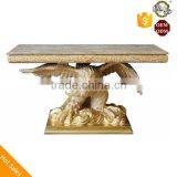 Victorian Reproduction Furniture Carved Eagle Console For Living Room Display