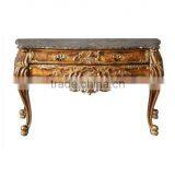 Room Decorative Furniture Marble Top Plexiglass Console Table thumbnail-4