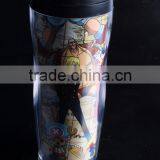 Bulk Wholesale 350ml Bpa Free Plastic Water Bottle for Gift thumbnail-1