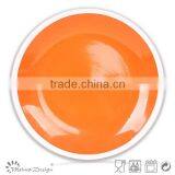 Bi-color Ceramic Dinner Plate Dishes thumbnail-2