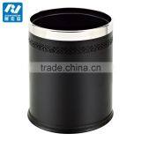 Hotel Room Stainless Steel Garbage Can Chatroom Dustbin thumbnail-6