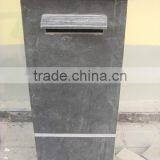 Outdoor Decoration Cheap Antique Granite Stone Mailbox Wholesale thumbnail-4