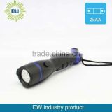 high quality plastic led torch flashlight