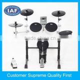 Factory custom 3-zone ABS plastic electronic drum set