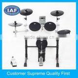Factory Custom 3-zone ABS Plastic Electronic Drum Set thumbnail-1