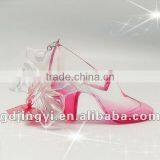 Promotional Acrylic Crystal Craft Heels Shoes Valentines Gift for Girlfriend thumbnail-1