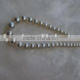 Best Quality Genuine 13-14mm Silver South Sea Pearl Strands thumbnail-2