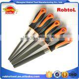 10" 5 Pcs Steel File Rasp Set Bastard Cut Flat Half Round Curved Square Triangle Semicircle thumbnail-4