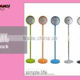 Home Decoration Modern Floor Clock, Colorful Metal Floor Stand Clock thumbnail-2